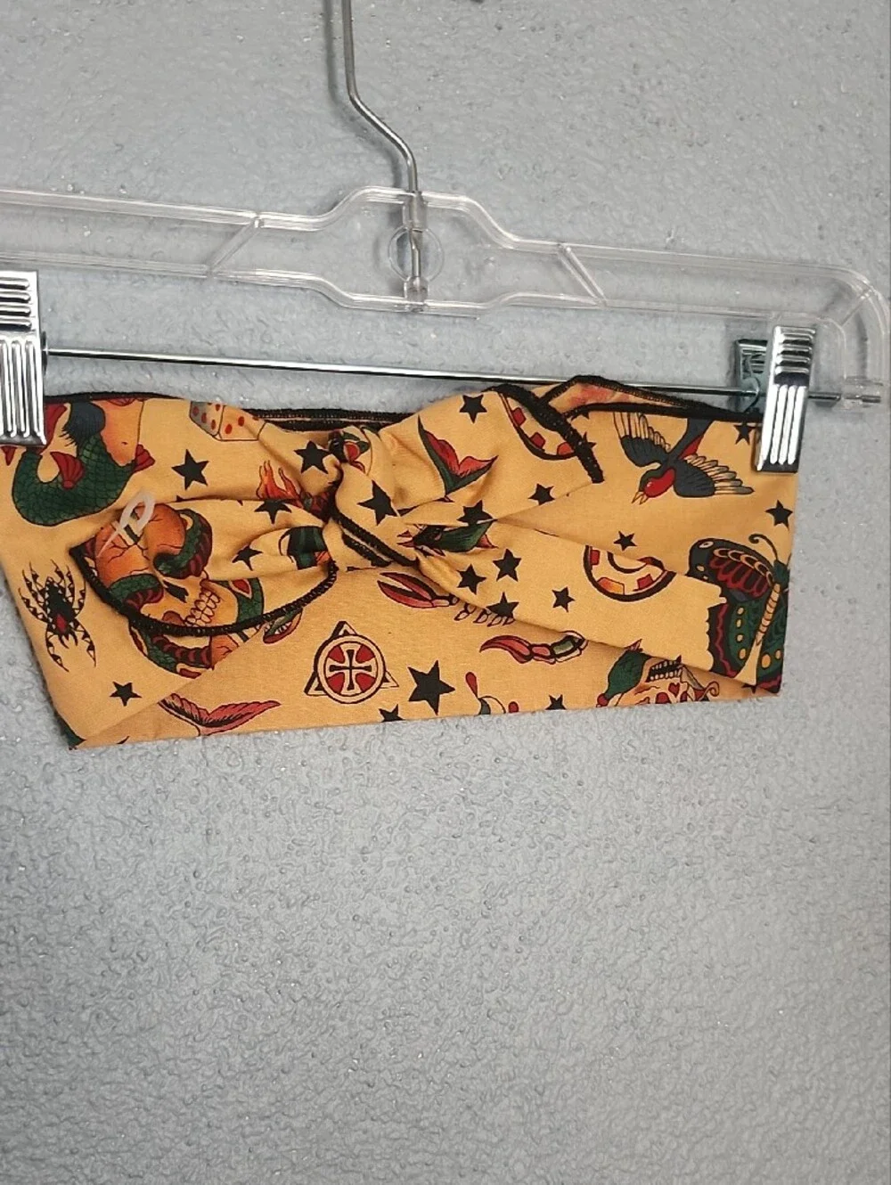 Yellow Knot Headband